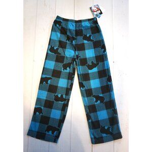 Mad Dog Boys Fleece Pajama Sleep Pants - Size M (6/8), NWT